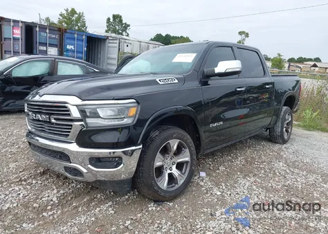2020 Ram 1500 Laramie 4X4 5'7 Box z USA, uszkodzony, nr VIN 1C6SRFJT1LN157271
